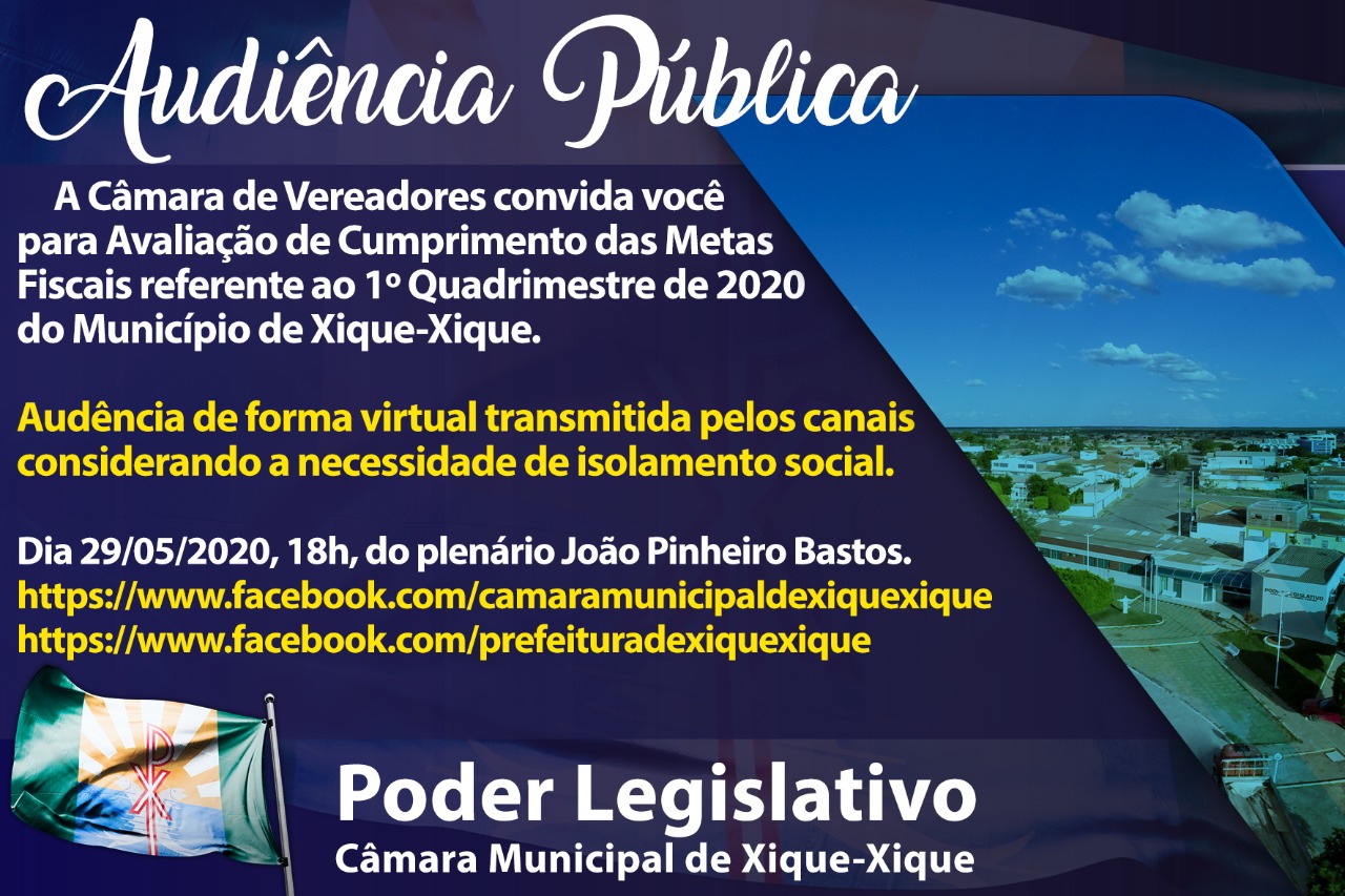 Ato 004/2020 - Audiência Pública